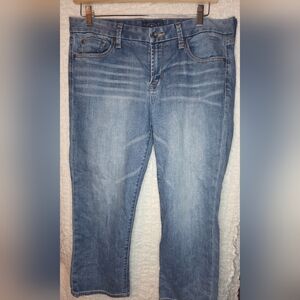 Lucky Brand Light Blue Women's Straight Leg Sweet Crop